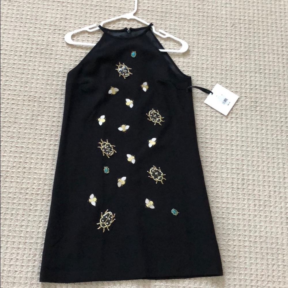 NWT Victoria Beckham for Target black halter dress